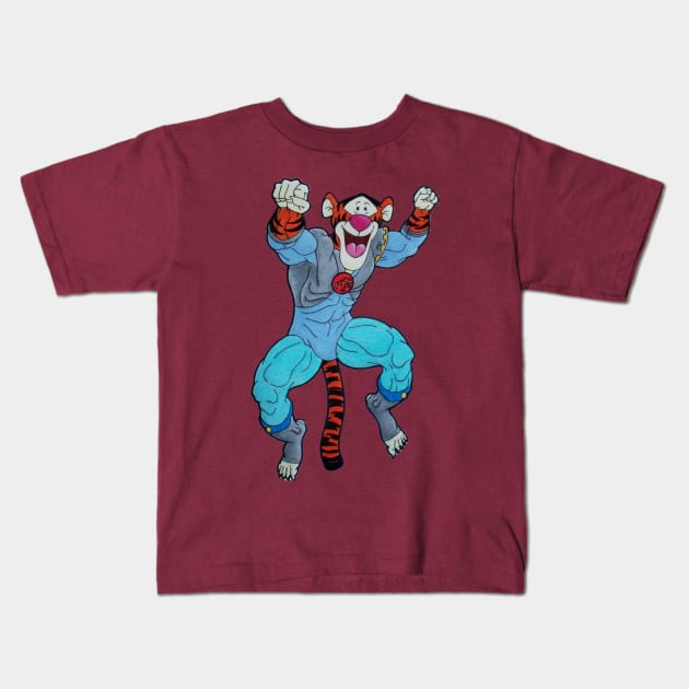 Tyggra Kids T-Shirt by F5D